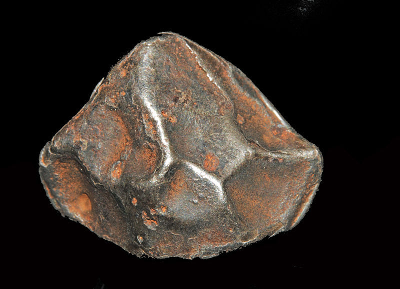 The Sikhote-Alin meteorite discovered in Russia.