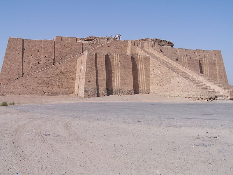 Ruins of the Ur zigurats.