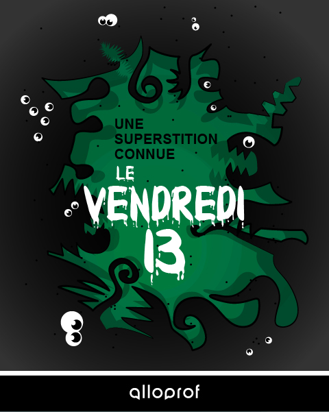 Une superstition connue : le vendredi 13