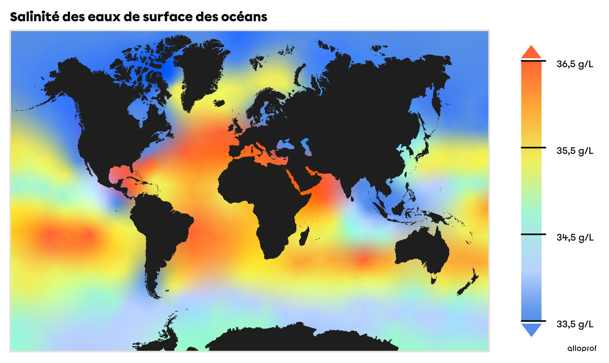 la salinite de l eau secondaire alloprof