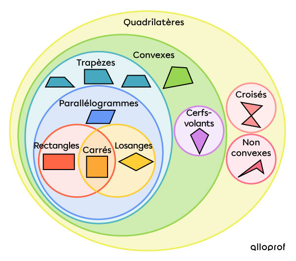 Les Quadrilatères | Alloprof