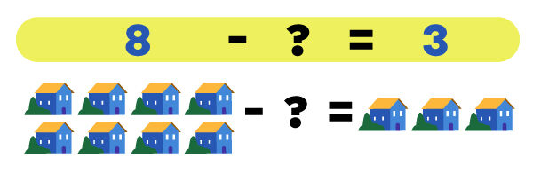 Finding the second number in a subtraction - image 1 of 3