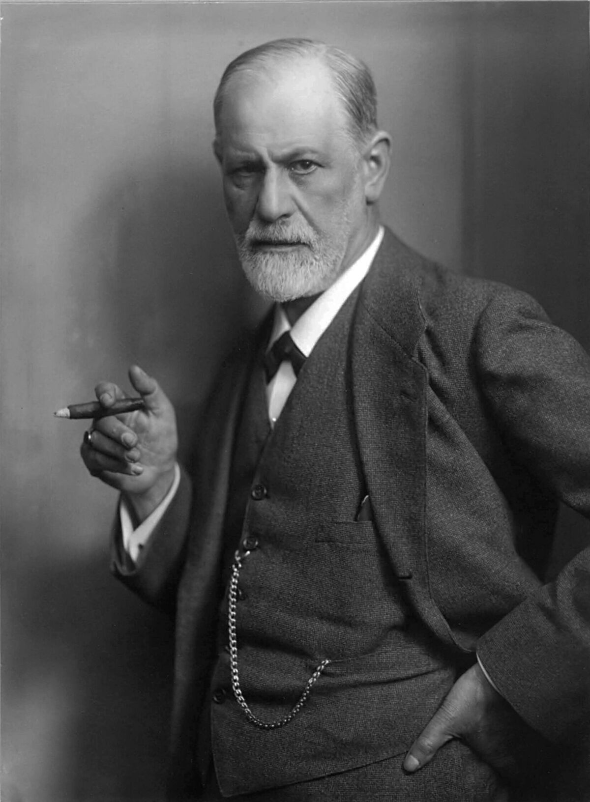 Portrait of Sigmund Freud in 1921.