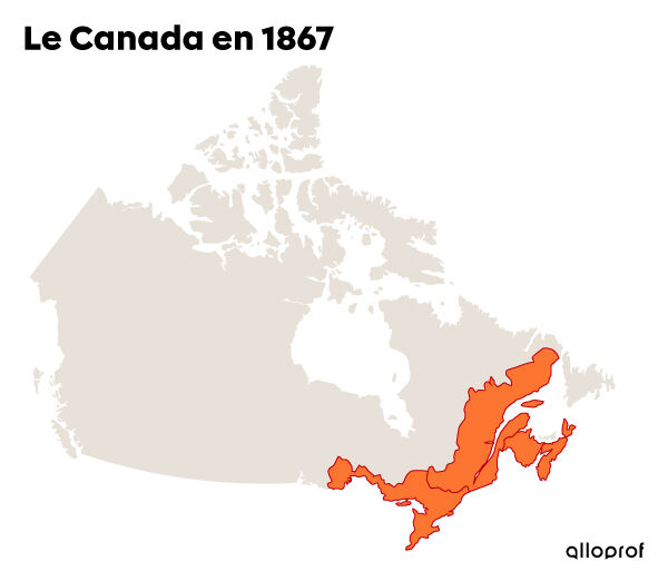 Le Canada en 1867