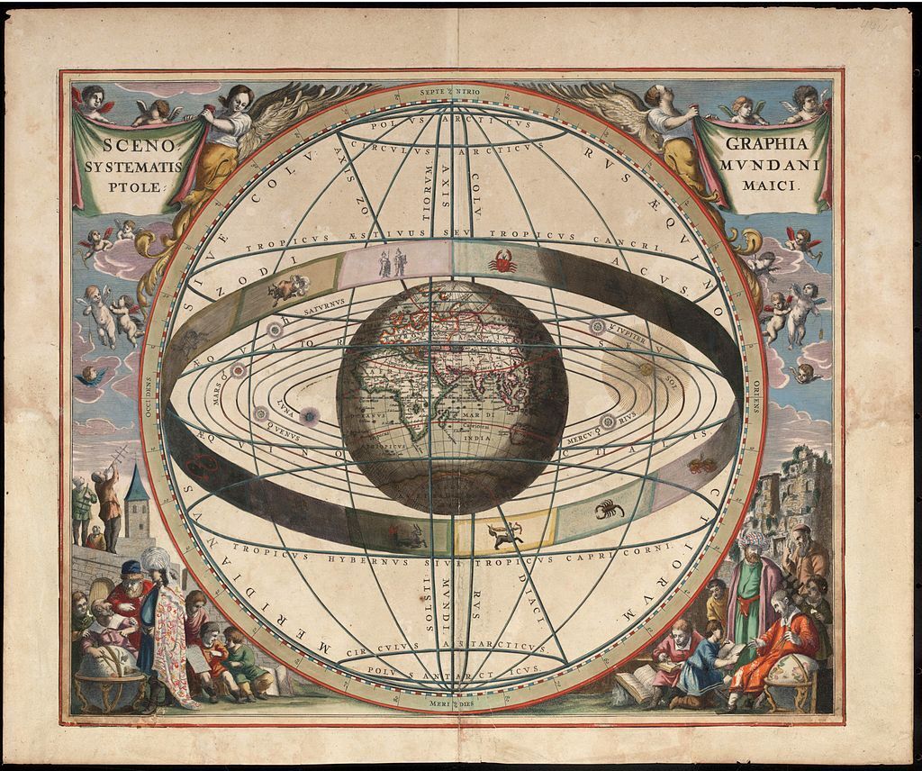 A representation of geocentrism