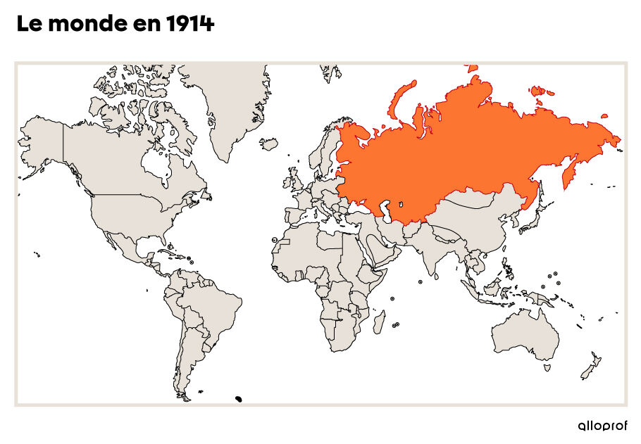 L’URSS en 1914