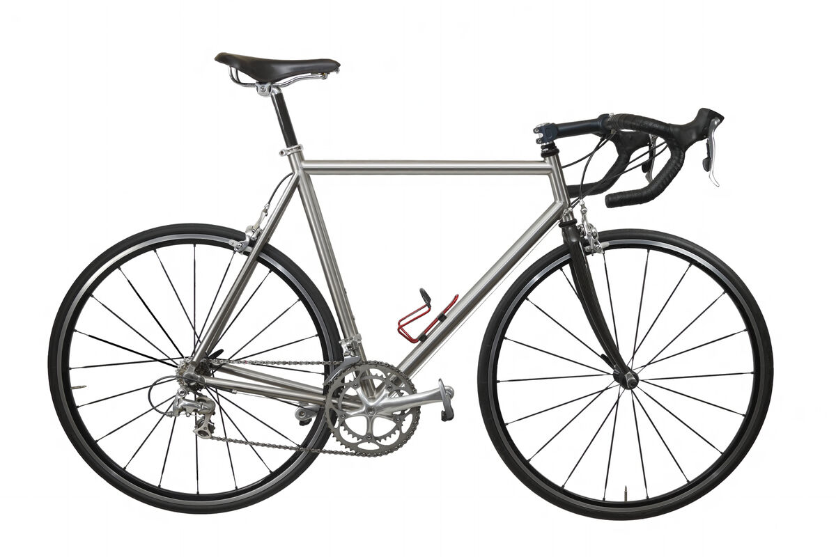 Bicycle frames can be made of titanium alloy, a non-ferrous alloy.