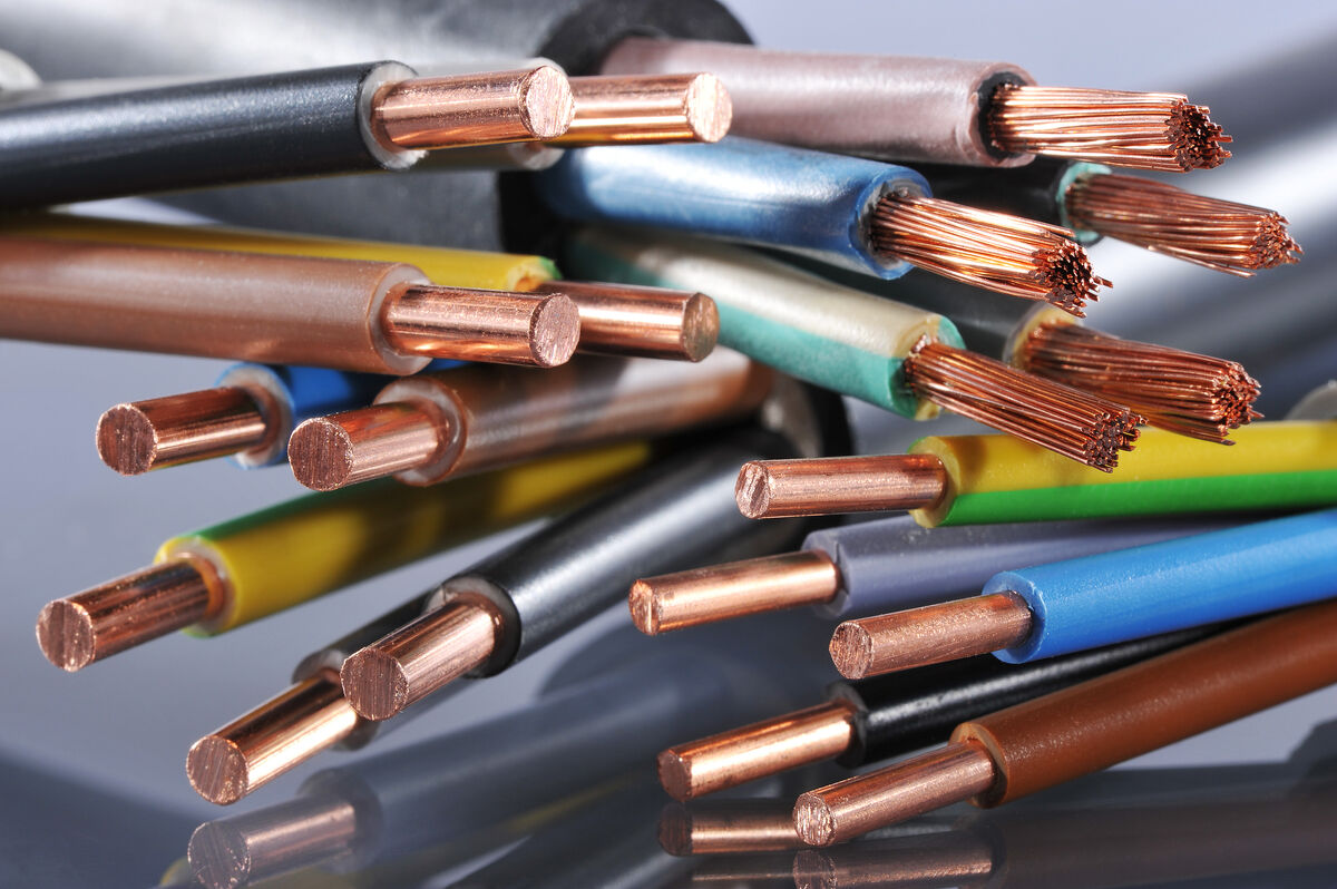 Copper conducting wires