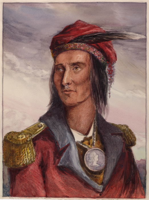 Portrait de Tecumseh