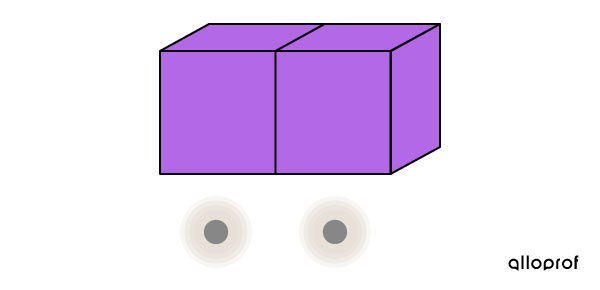 The two blocks have the same temperature and their particles have the same agitation.