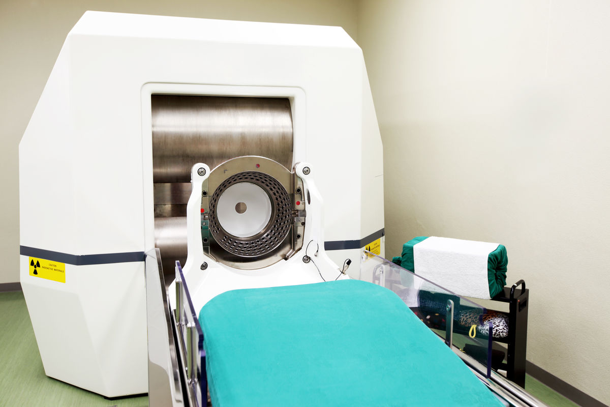 Gamma Knife radiosurgery uses gamma rays to destroy cancer cells.