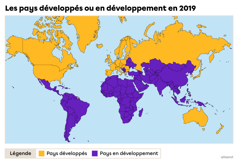  Les niveaux de développement.