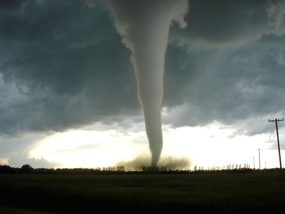 Une tornade.