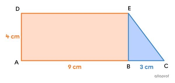 Un trapèze rectangle.