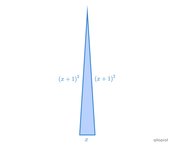 Isosceles triangle.