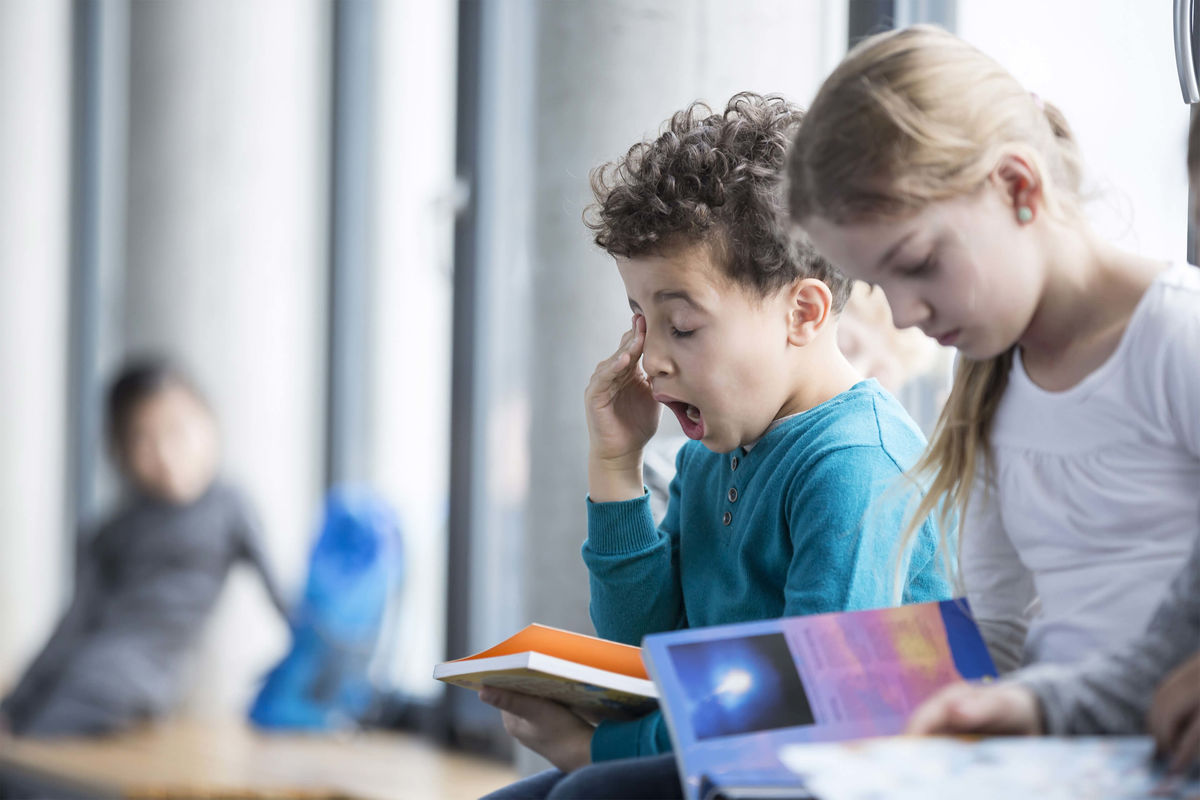 My child sleeps in class