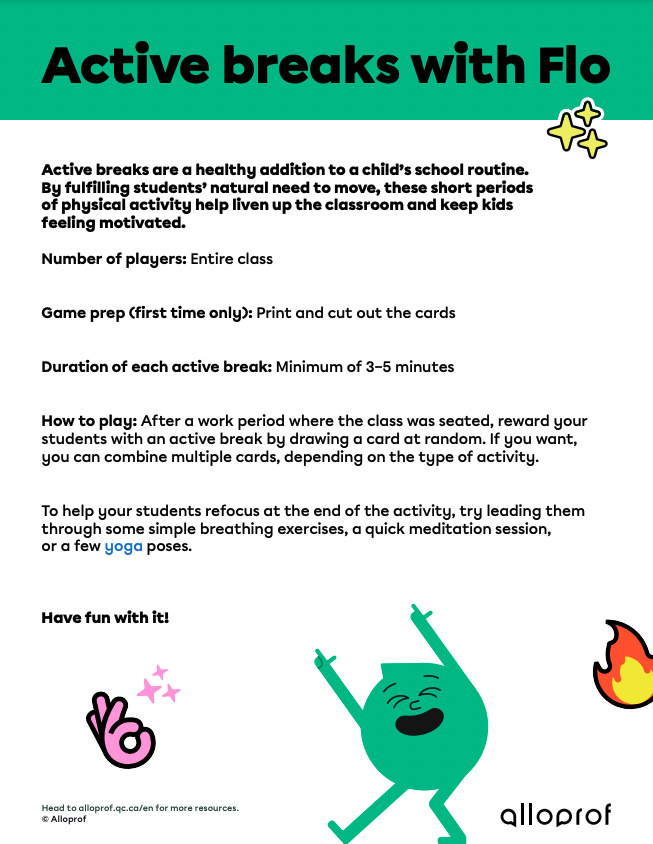 Active breaks with Flo