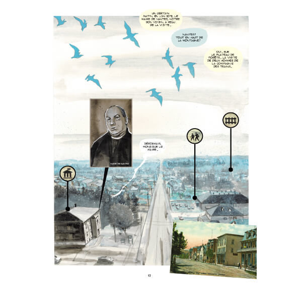 Un exemple de bande dessinée historique.