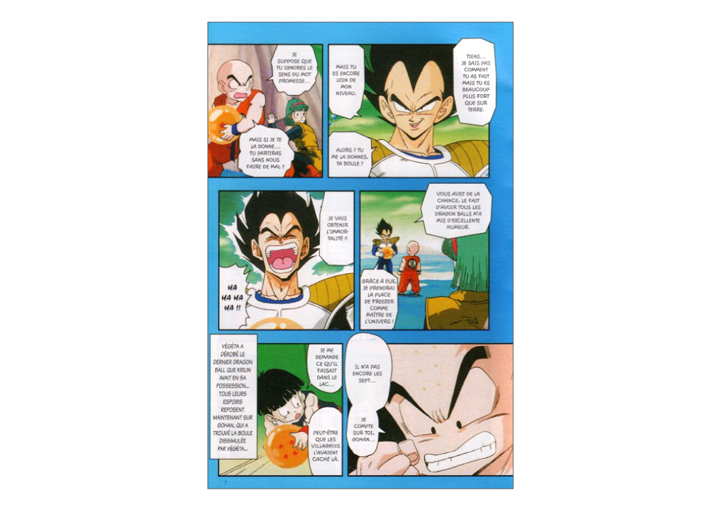 Un exemple de manga.