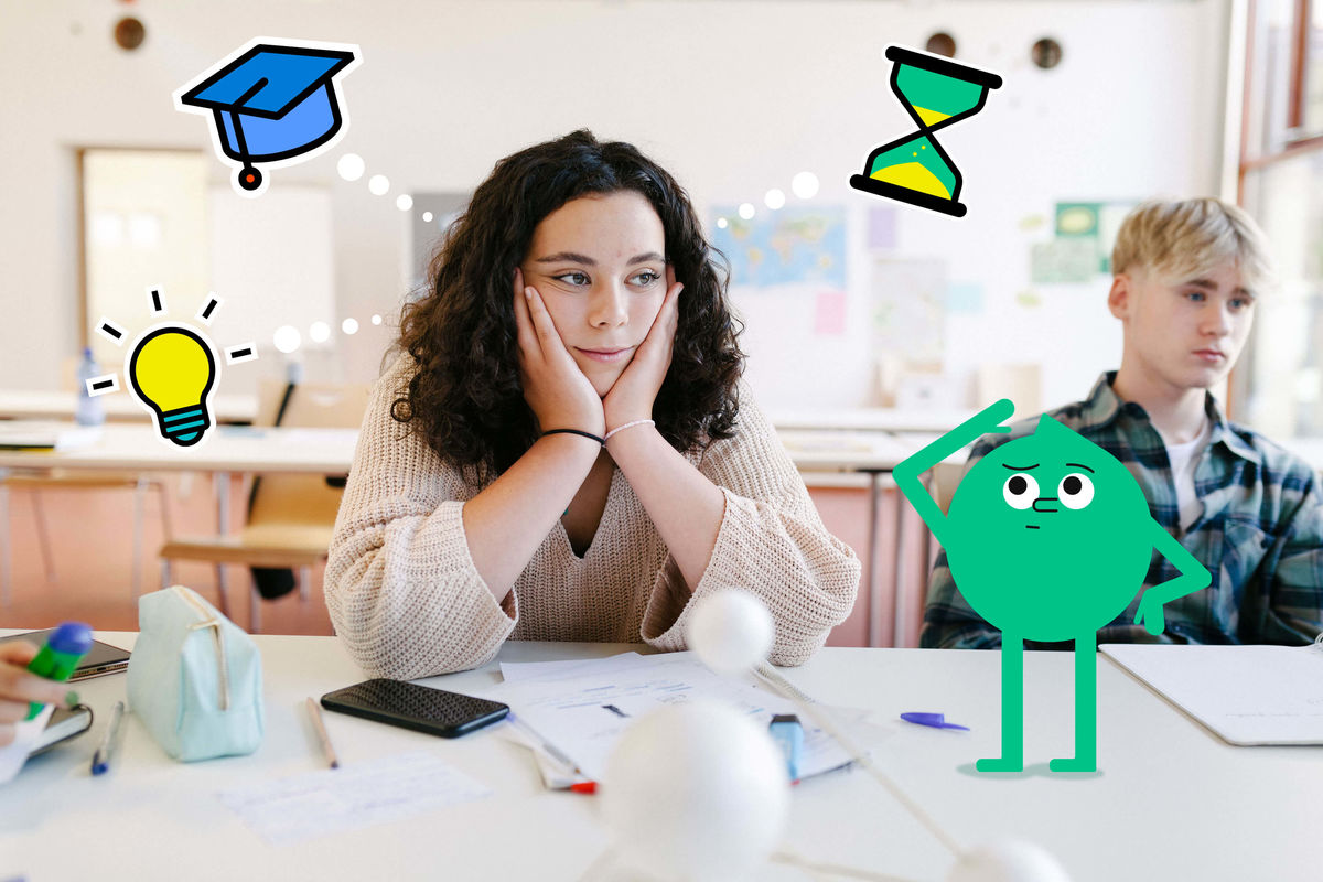 Des élèves à l'école.