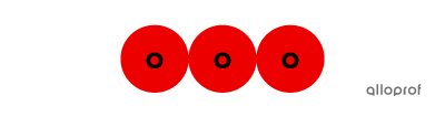 An ozone molecule.