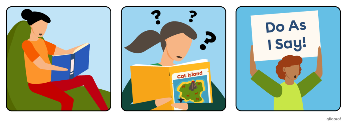 Authors having intentions.