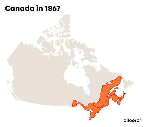 Canada in 1867.