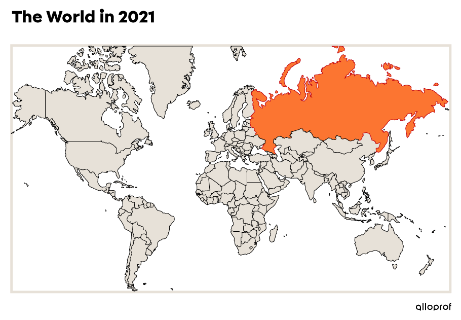 Russia in 2021.