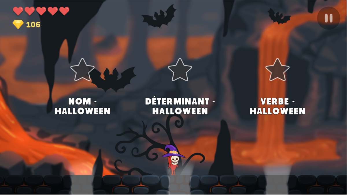 Le tunnel d’Halloween de Potager en péril.