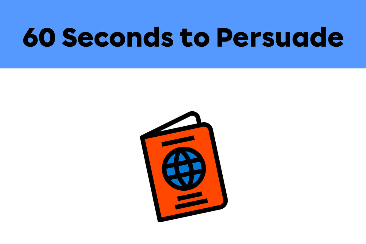 LES: 60 Seconds to Persuade.