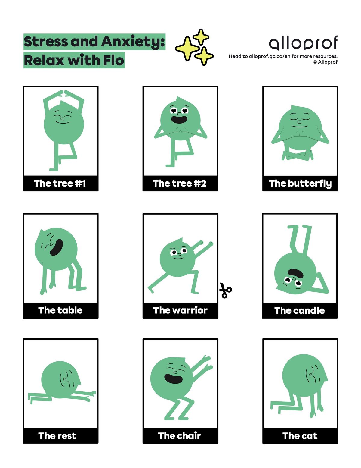 Stress and Anxiety: Relax With Flo