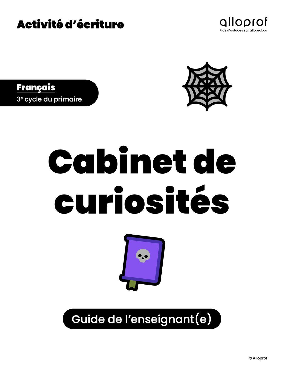 Guide de l'enseignant