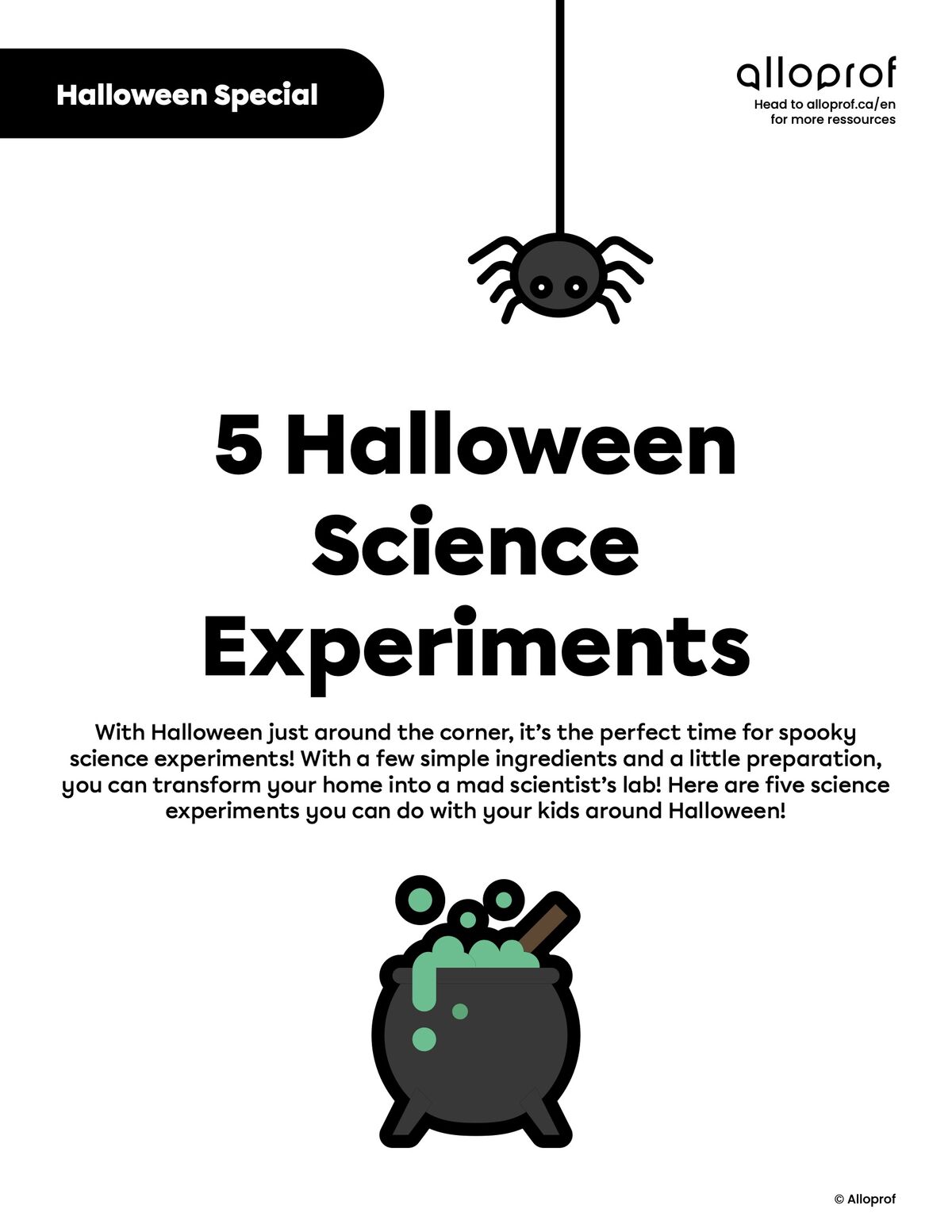 Halloween Science Experiments