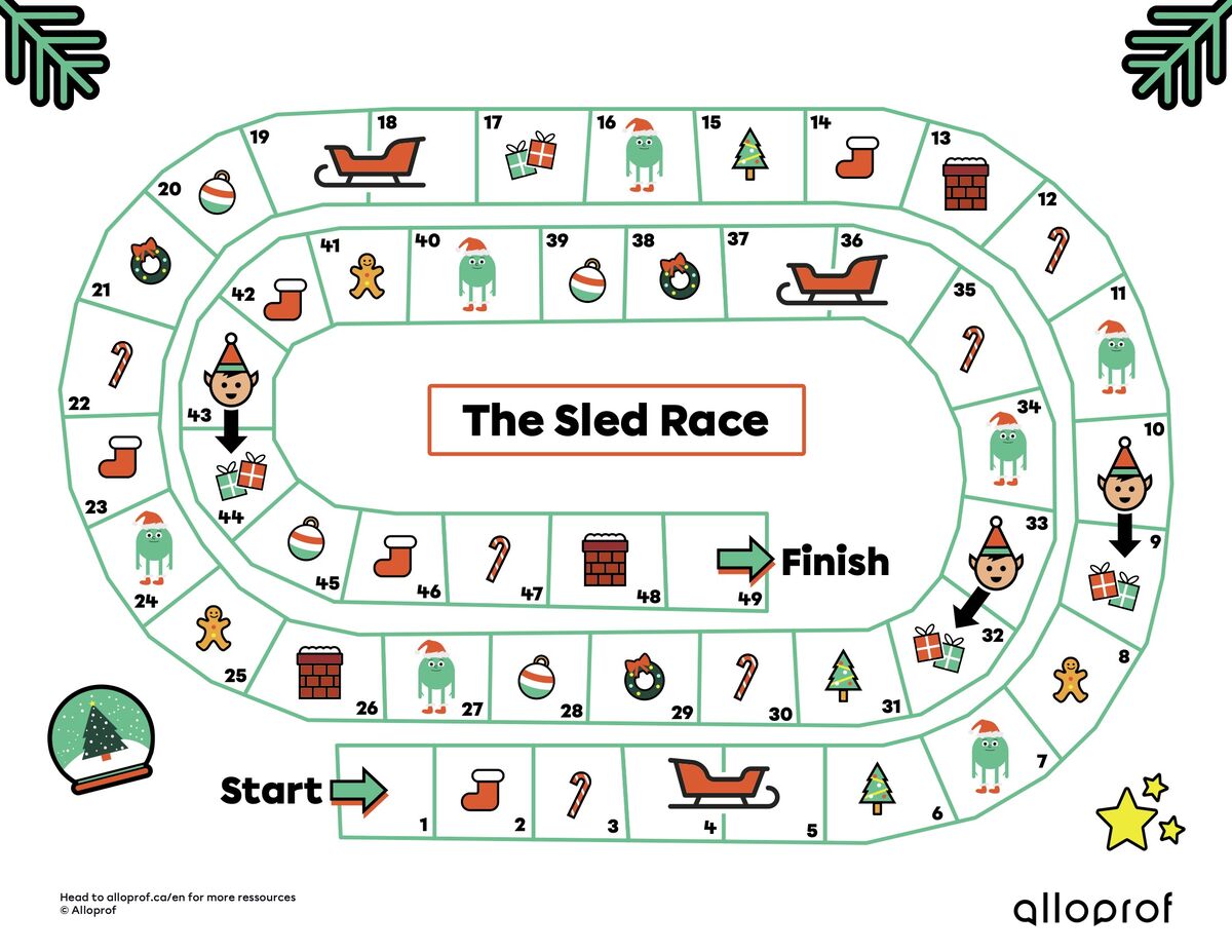The sled race