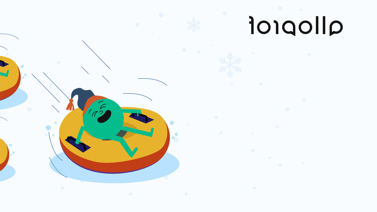 fond d’écran de Flo en glissade sur tube