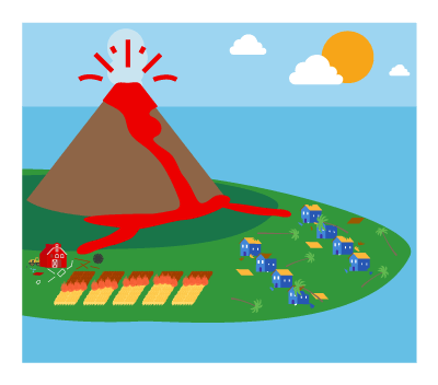 Catastrophe naturelle.