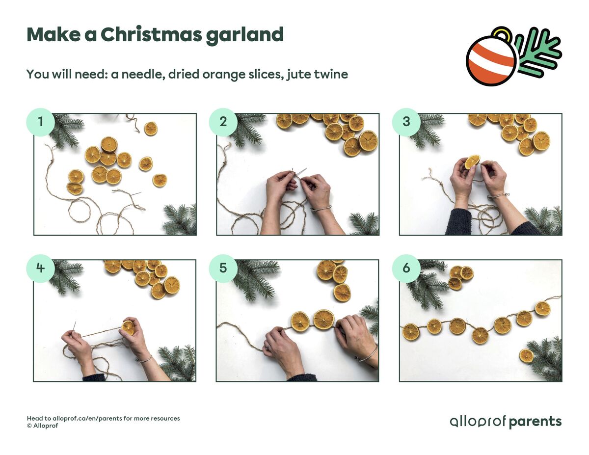  Create a Natural Christmas Garland