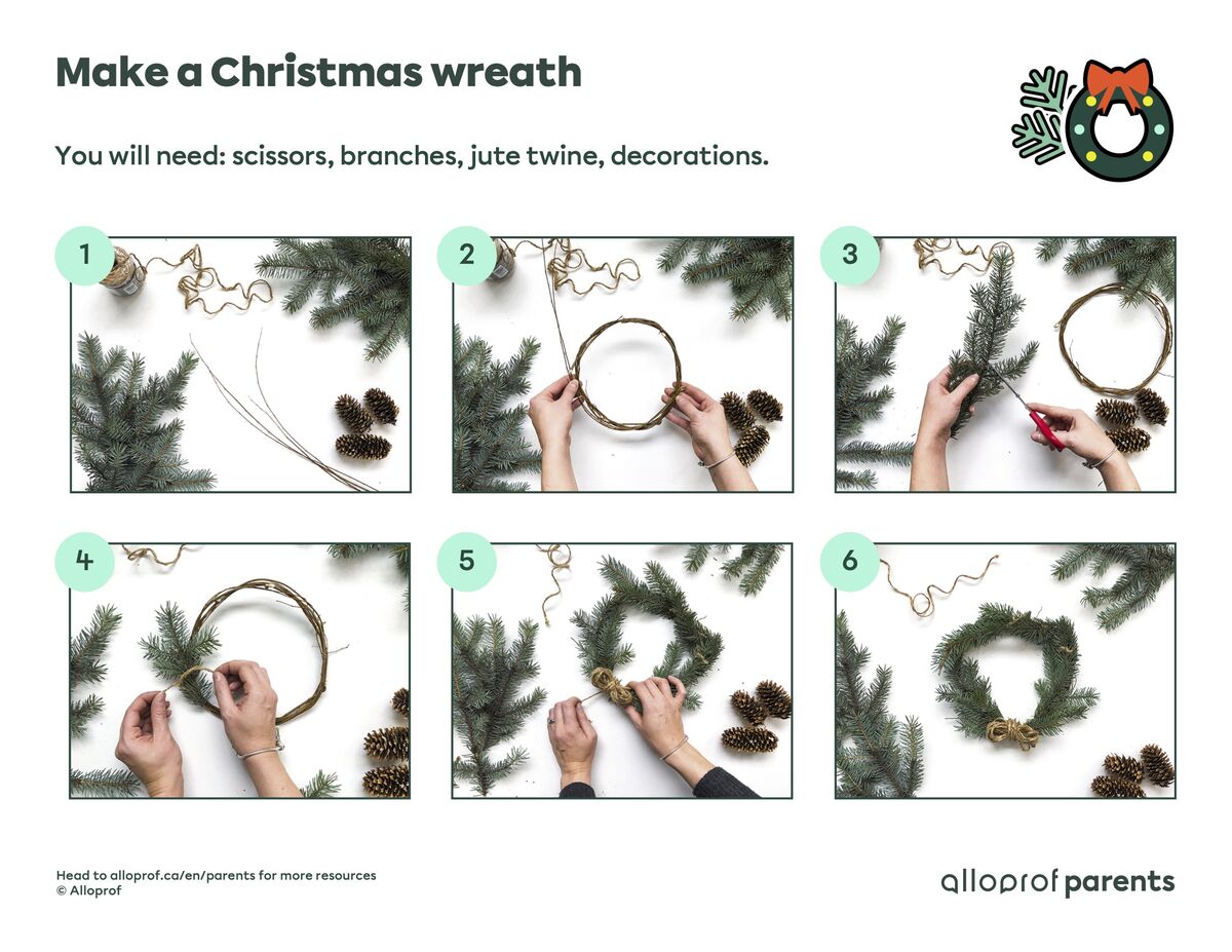 Make a Christmas Wreath