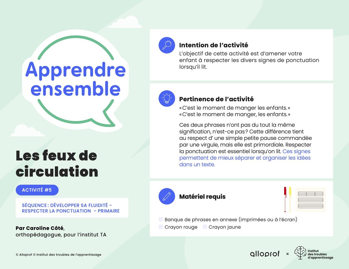 Activité no 5 : Les feux de circulation