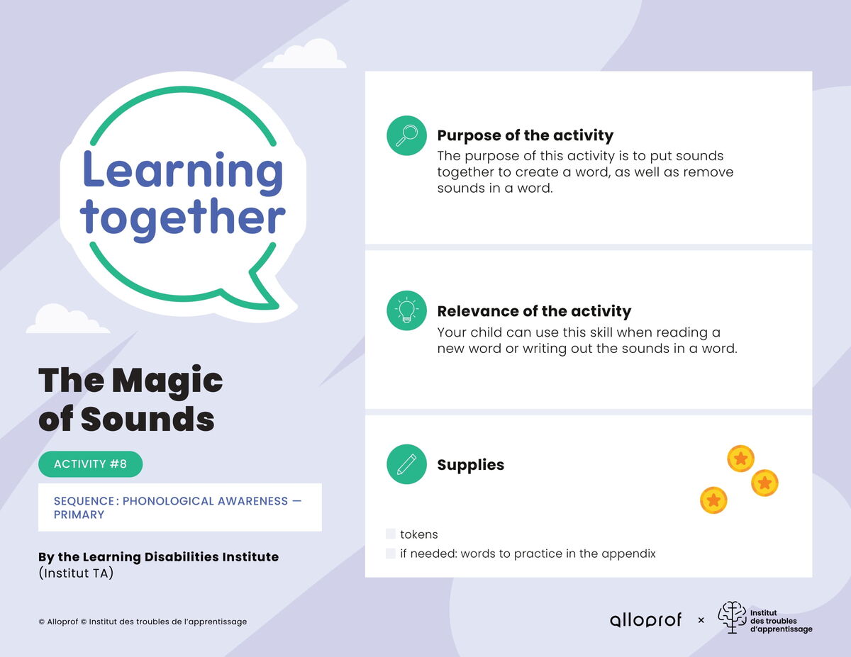 Activity #8 : The Magic of Sounds