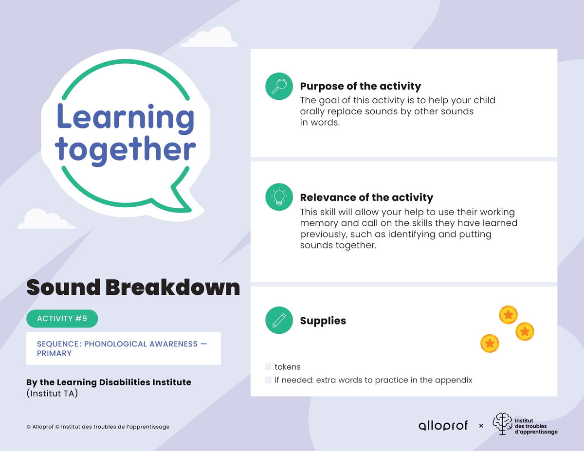 Activity #9 : Sound Breakdown