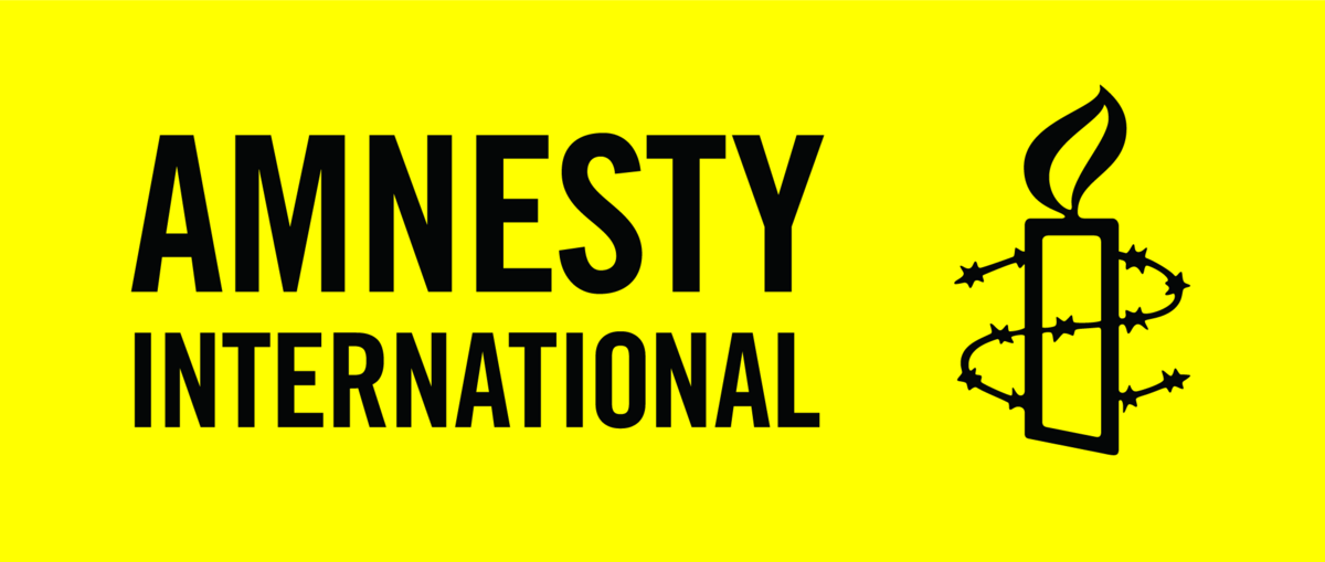 Amnesty International logo.