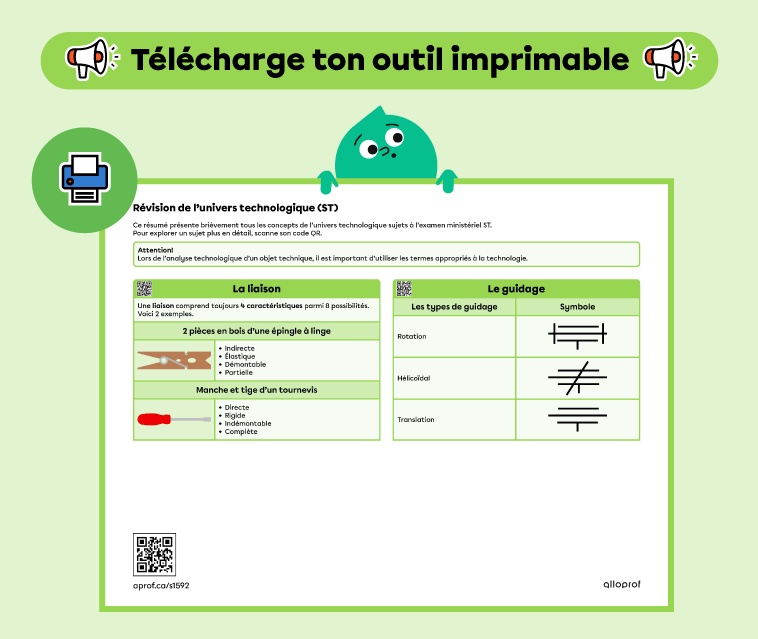 Télécharge ton outil imprimable.