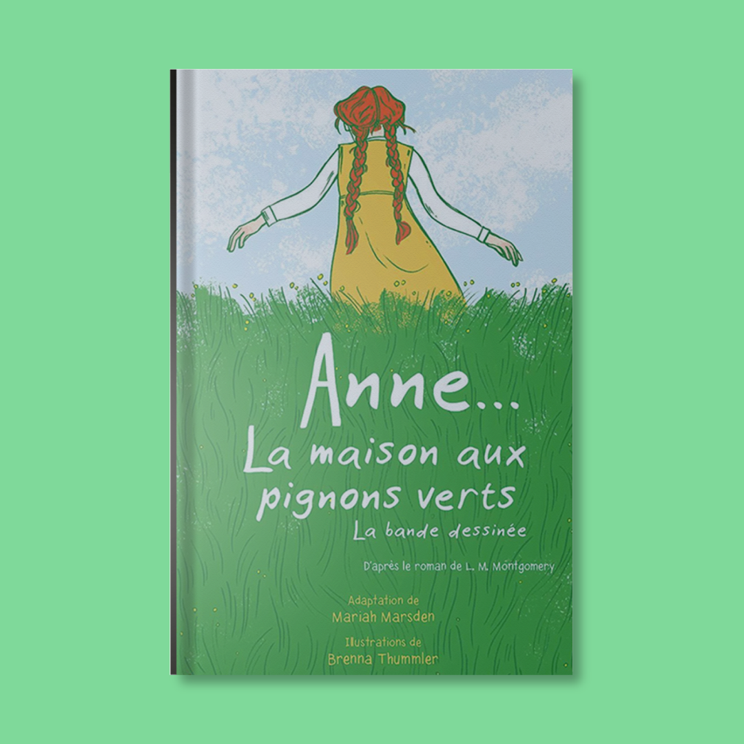 Page couverture de Anne... la maison aux pignons verts. 