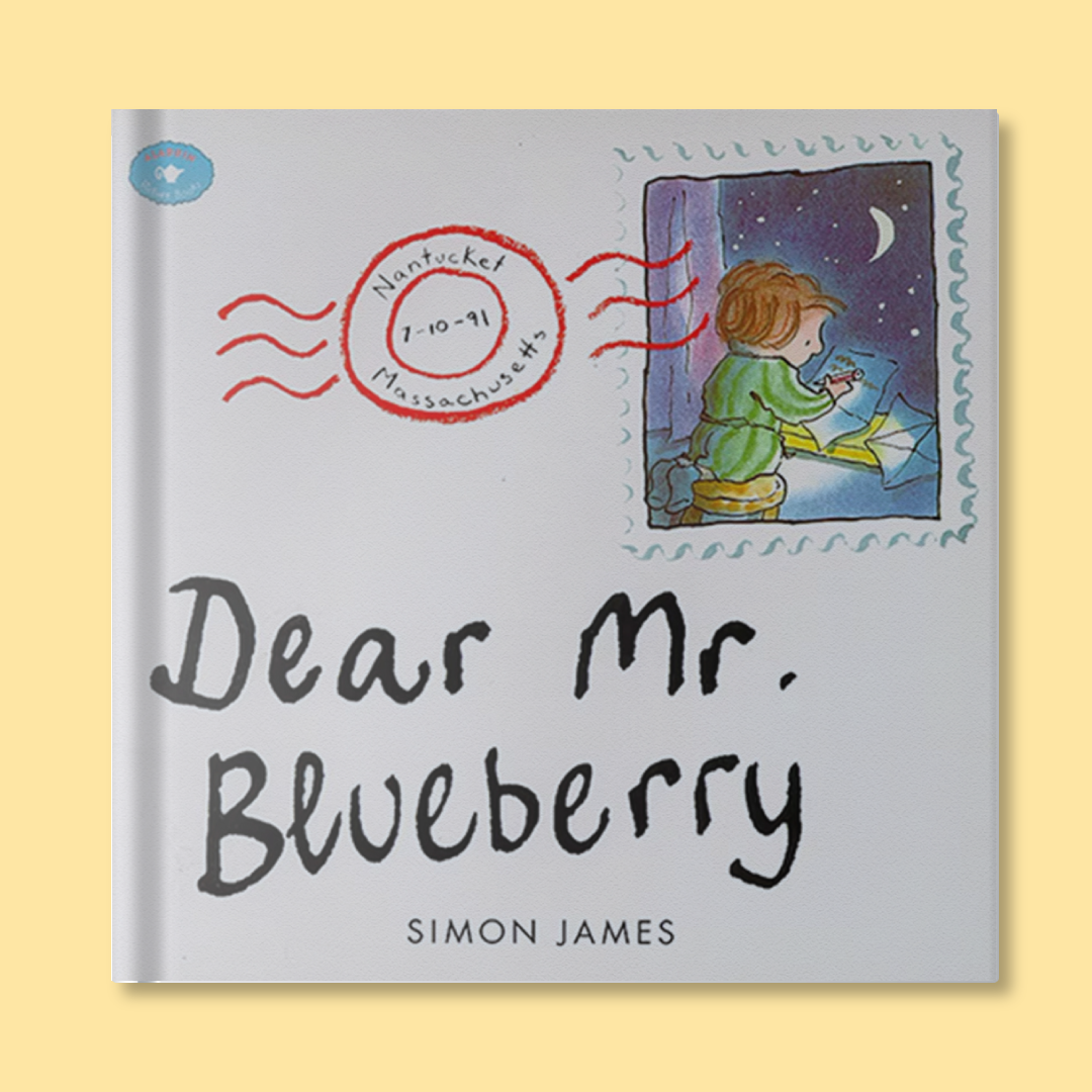 The cover of Dear Mr. Blueberry.