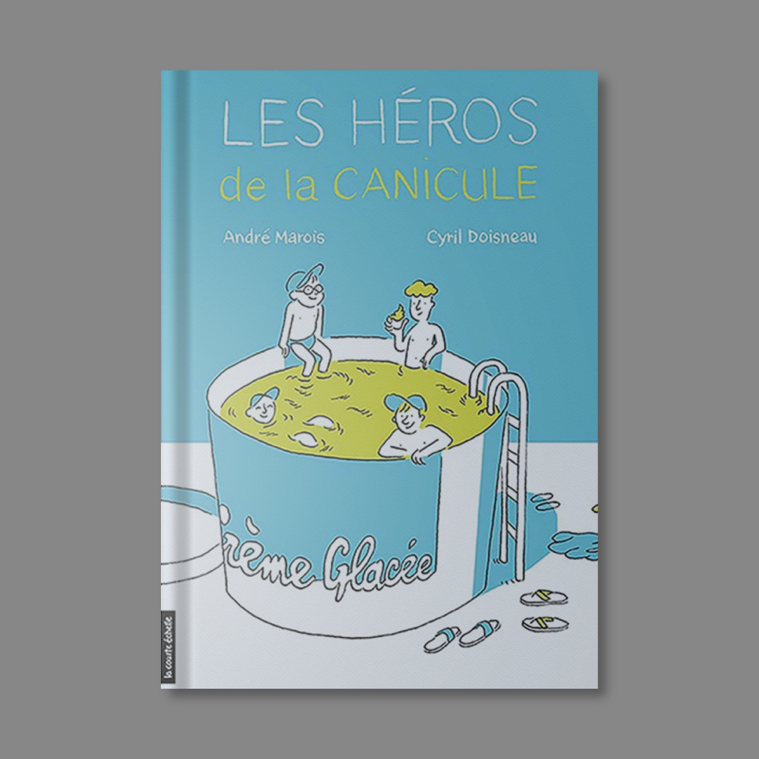 Page couverture des Héros de la canicule. 