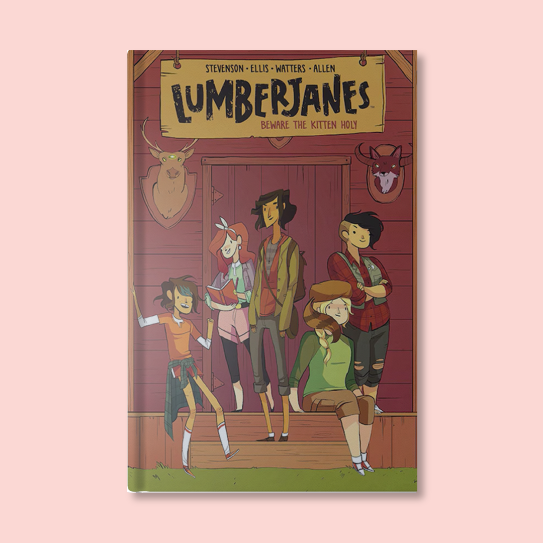 The cover of Lumberjanes Vol. 1.