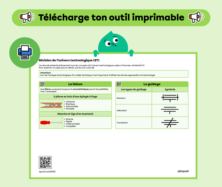 Télécharge ton outil imprimable.