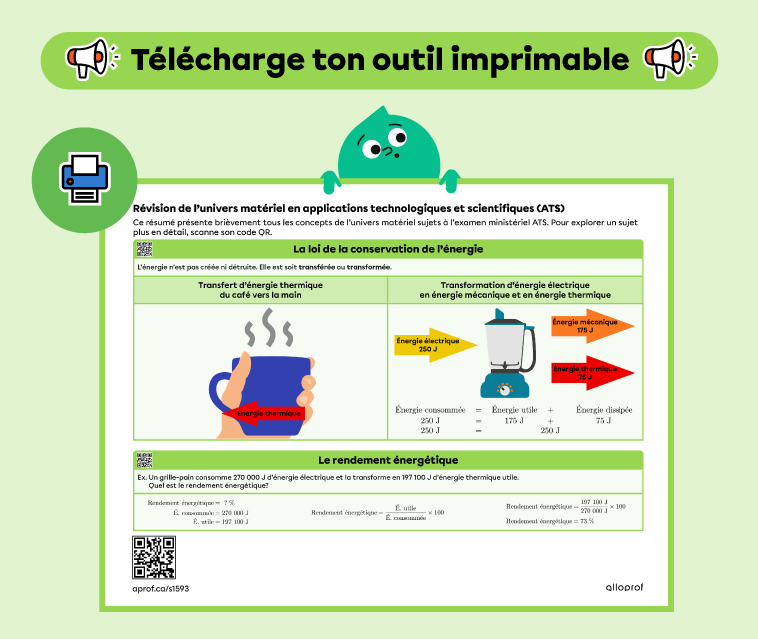 Télécharge ton outil imprimable.