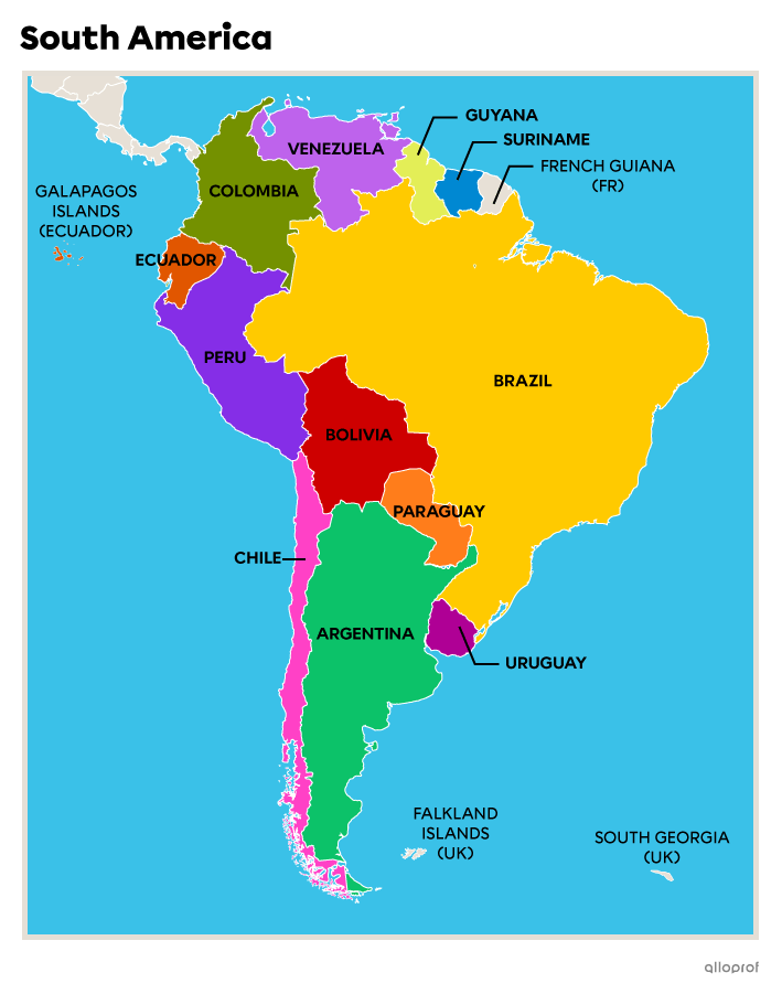South America.